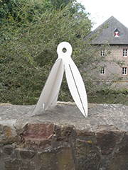 Kunstobjekt »Spiegelvogel«
